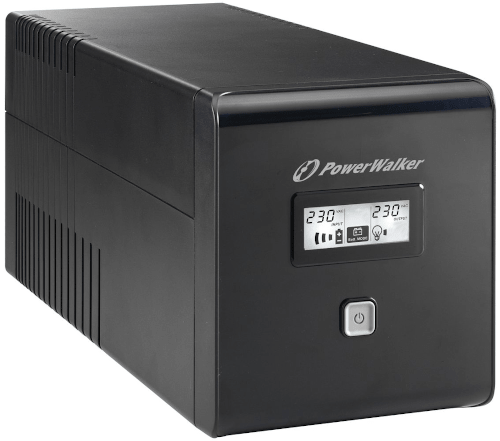 Zasilacz awaryjny PowerWalker VI 1000 LCD FR