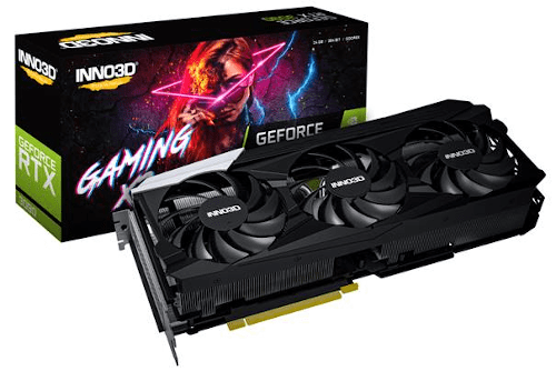 Karta graficzna Inno3D GeForce RTX 3090 Gaming X3