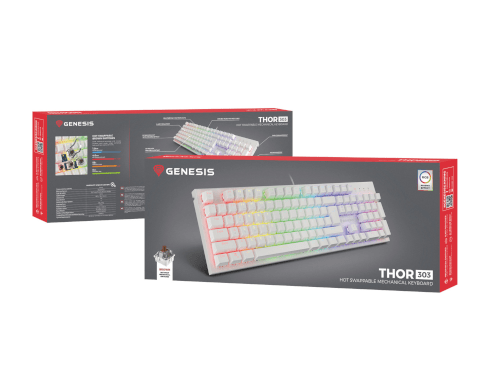 Klawiatura mechaniczna Genesis Thor 303 RGB