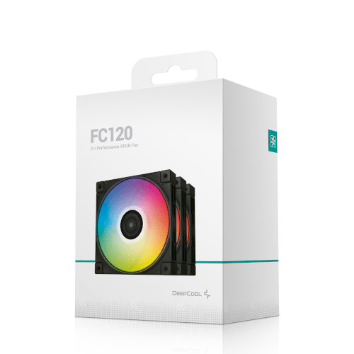 Wentylatory komputerowe Deepcool FC120 A-RGB