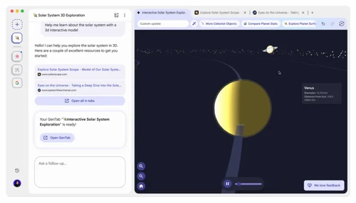 Google Disco i GenTabs