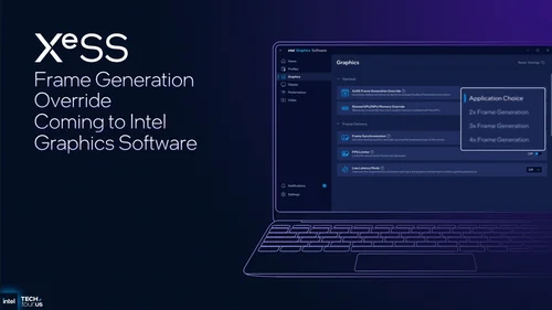 Intel XeSS 3 Multi Frame Generation