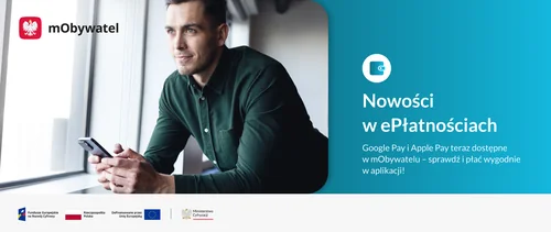 mObywatel ePłatności Apple Pay Google Pay
