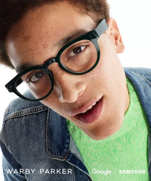 Samsung Google Warby Parker inteligentne okulary AI
