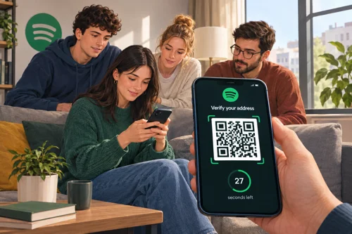 Spotify zaostrza zasady w Family. Kod QR ma potwierdzać wspólny adres