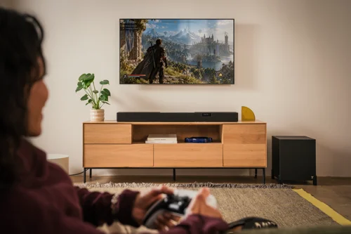 Teufel CINEBAR PRO 2 łączy Dolby Atmos, HDMI 2.1 i rozbudowę do 7.1.2