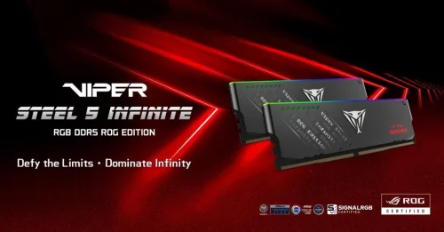 Zestaw pamięci Patriot Viper Steel 5 Infinite RGB DDR5 ROG Edition