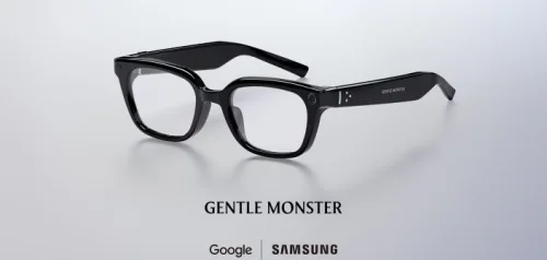 Czarne inteligentne okulary Samsung i Gentle Monster