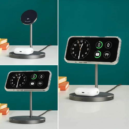 Hama Stand 2w1 Qi2 Fast Charge 15 W