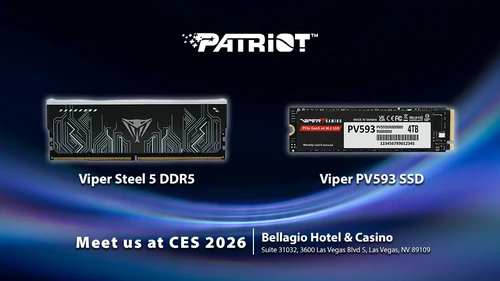 Patriot Memory na CES 2026 DDR5