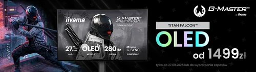 Promocja iiyama G-Master Titan Falcon OLED 280 Hz