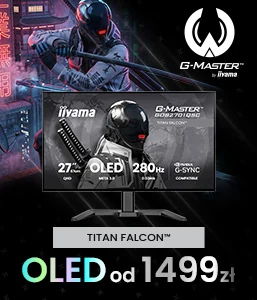 iiyama G-Master Titan Falcon OLED od 1499 zł