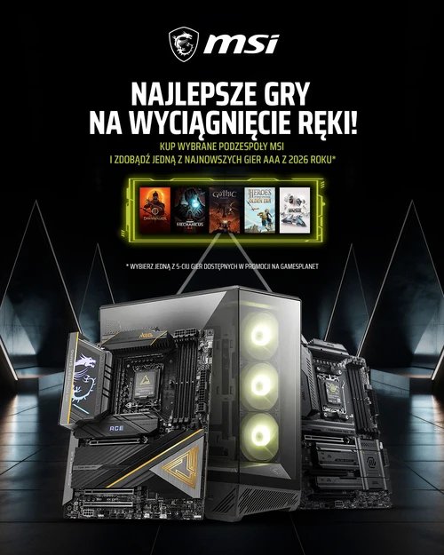 MSI i Gamesplanet – promocja na obudowy i płyty główne